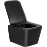 Унитаз Vincea Q-Line VT1-12MB подвесной Черный матовый с сиденьем Микролифт фарфор подвесной