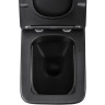 Унитаз Vincea Q-Line VT1-12MB подвесной Черный матовый с сиденьем Микролифт фарфор подвесной