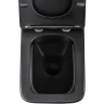 Унитаз Vincea Q-Line VT1-12MB подвесной Черный матовый с сиденьем Микролифт фарфор подвесной