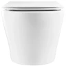 Комплект унитаза с инсталляцией BelBagno Acqua BB340CHR/BB2020SC/BB002-80/BB005-PR-CHROME с сиденьем Микролифт и клавишей смыва Хром глянцевый фаянс подвесной
