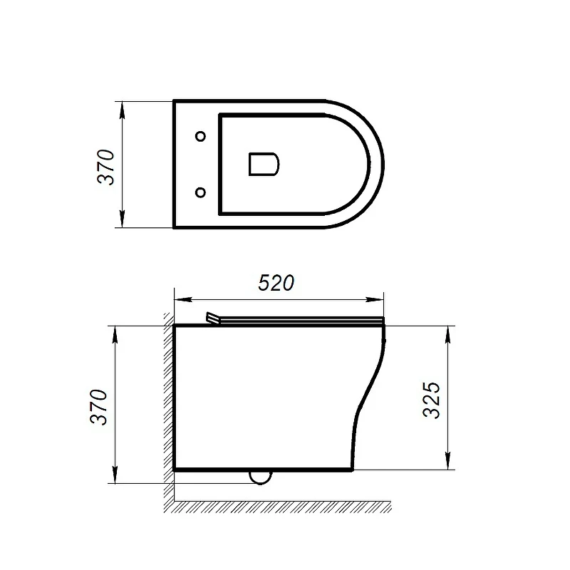 Комплект унитаза с инсталляцией BelBagno Acqua BB340CHR/BB2020SC/BB002-80/BB005-PR-CHROME с сиденьем Микролифт и клавишей смыва Хром глянцевый фаянс подвесной