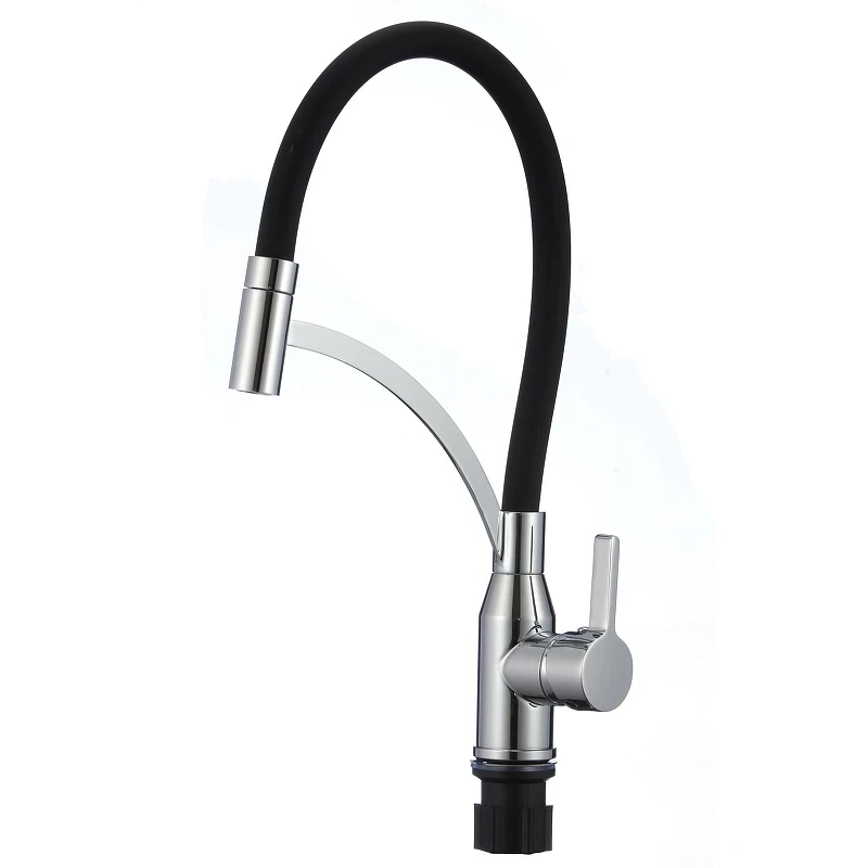 Смеситель для кухни Fmark FS8244A-01 цвет Хром Черный