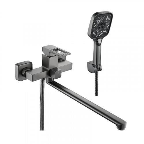 Смеситель для ванны Raffine F2296T универсальный цвет Оружейная сталь