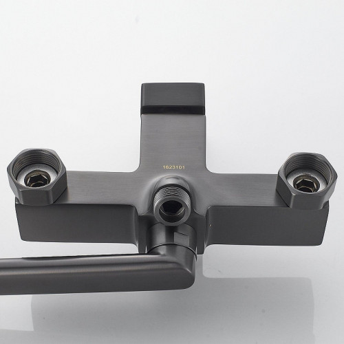 Смеситель для ванны Raffine F2296T универсальный цвет Оружейная сталь