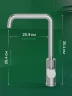 Смеситель для кухни Domaci Ливорно D8652S цвет Нержавеющая сталь