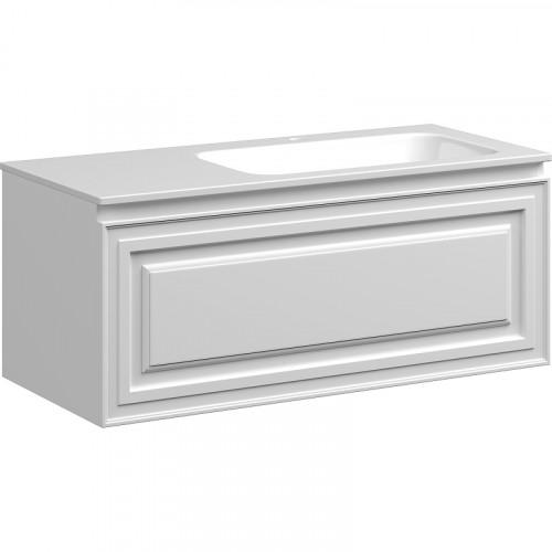 Тумба под раковину Sancos Very 100 R VR100RW подвесная Bianco МДФ / ЛДСП