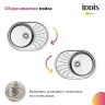 Кухонная мойка Iddis Suno S 77 SUN77SDi77S Сатин нержавеющая сталь встраиваемый
