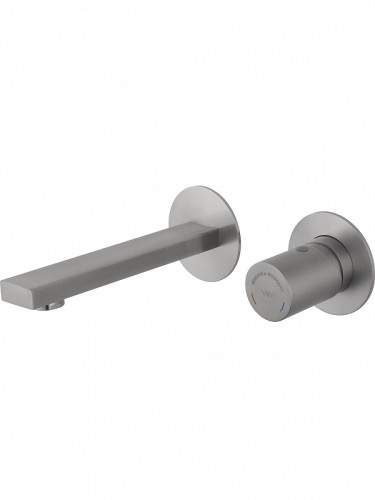 Смеситель для раковины Wonzon &amp; Woghand WW-105-BS цвет Брашированный никель