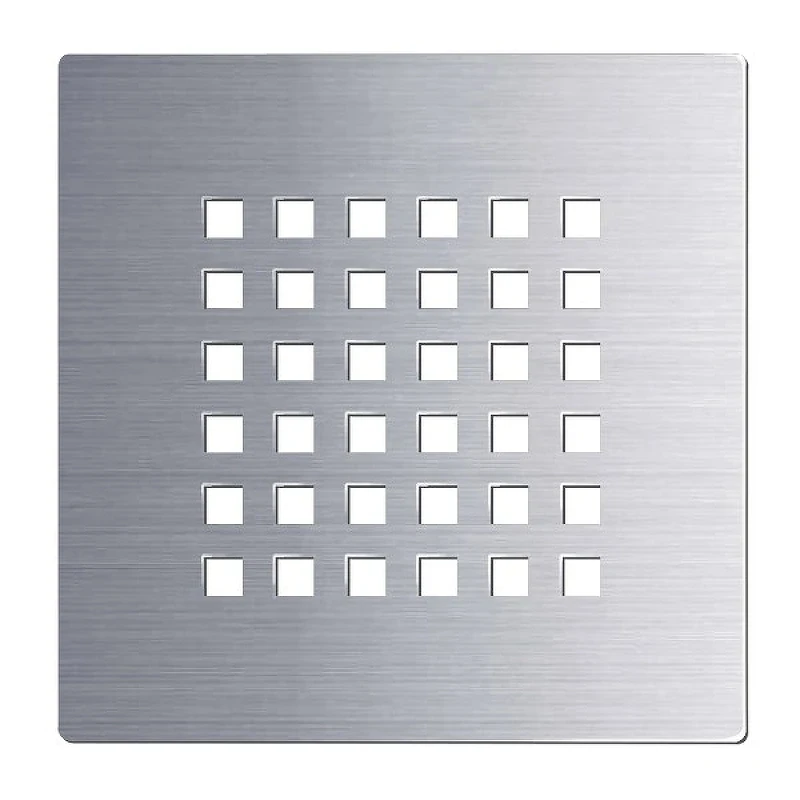 Душевой поддон из искусственного камня Grossman Strong 100x100 GR-S2100100Q Графит
