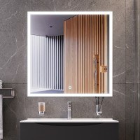 Зеркало Bond Cube 80x80 M44ZE-8080 с подсветкой с сенсорным выключателем стекло