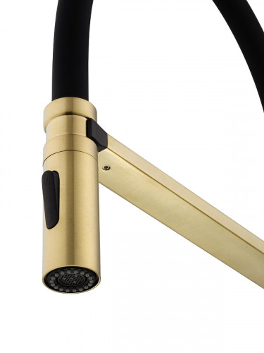 Смеситель для кухни Wonzon &amp; Woghand WW-88438003-BG цвет Брашированное золото