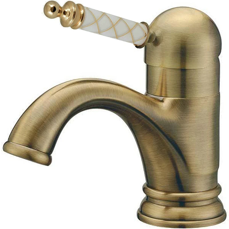 Смеситель для раковины Boheme Medici Ripresa Murano 301-MR-W Бронза латунь