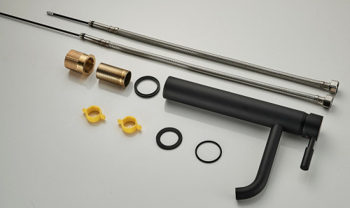 Смеситель для раковины ALMAes Sona TVZ-0906 Черный матовый латунь