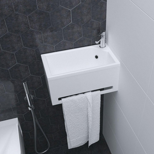 Комплект мебели для ванной DIWO Казань 40 R подвесной цвет Белый