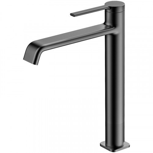 Смеситель для раковины AQUAme Asti AQM6414GM Оружейный металл латунь