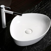 Раковина-чаша Ceruttispa 50 CR0021C СТ9549 Белая фарфор накладная