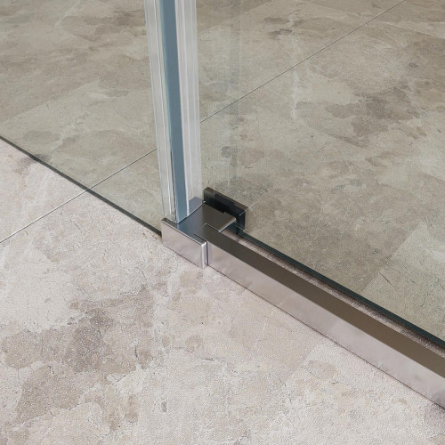 Душевой уголок BelBagno Soft Close-1 160x100 SOFT_CLOSE-1-AH-1-160/100-C-Cr профиль Хром стекло прозрачное