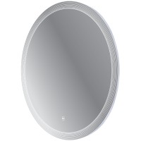 Зеркало Cezares Eco 100 CZR-SPC-ECO-1000-LED-TCH с подсветкой с лазерной гравировкой и сенсорным выключателем стекло