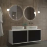 Зеркало Cezares Eco 100 CZR-SPC-ECO-1000-LED-TCH с подсветкой с лазерной гравировкой и сенсорным выключателем стекло