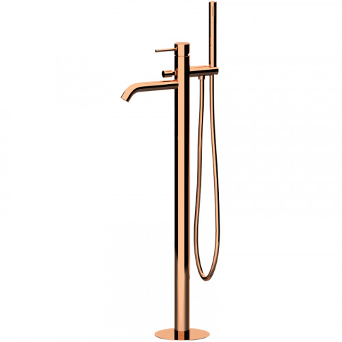 Смеситель для ванны Remer X-Style X08RL Медь глянцевая латунь на пол