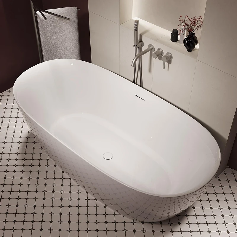 Акриловая ванна Vincea 170х80 VBT-708-1700 цвет Белый
