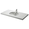 Раковина Toto Public LW764Y#XW Белая фаянс встраиваемый