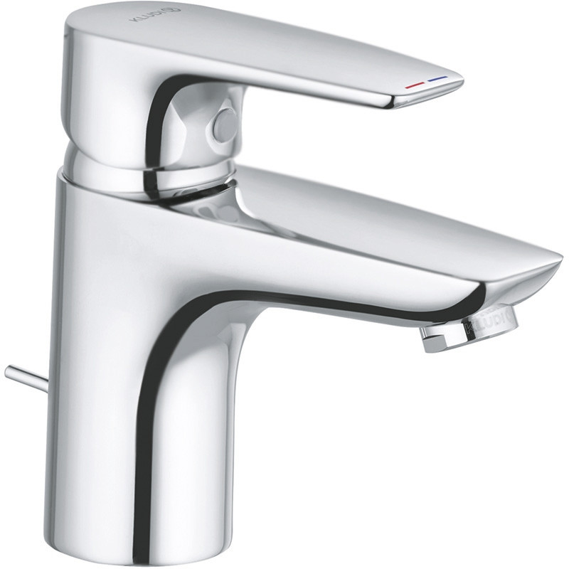 Смеситель для раковины Kludi Pure Solid 342760575 Хром латунь