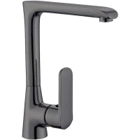Смеситель для кухни Melodia della vita Heavy Metal MDV35615gn Оружейная сталь латунь