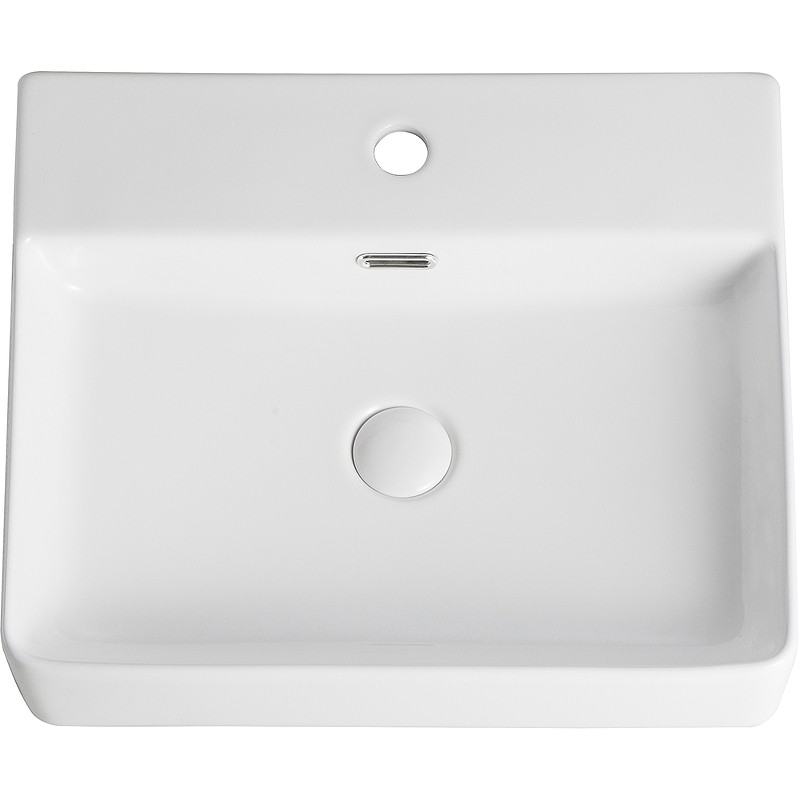 Раковина Orange 42 B04-500W Белая фарфор накладная