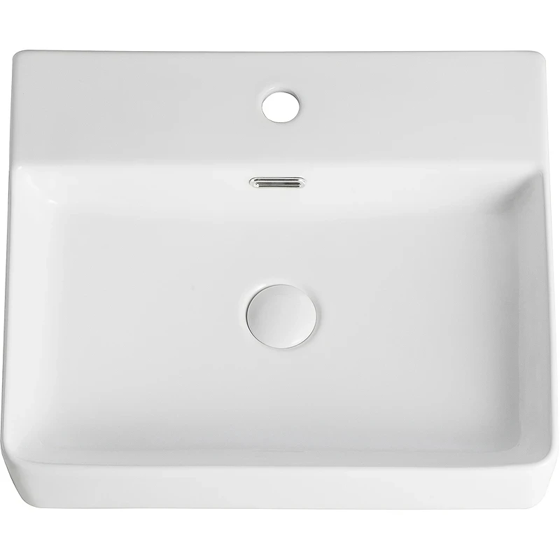 Раковина Orange 42 B04-500W Белая фарфор накладная