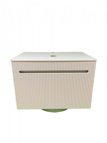 Тумба под раковину Sintesi 80 STL.W7815 подвесная цвет Белый