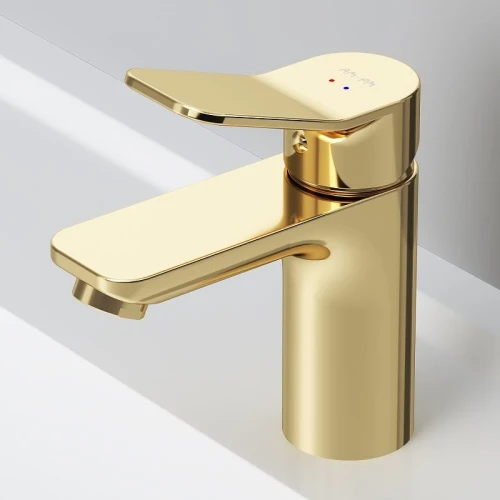 Смеситель для раковины AM.PM X-Joy F85A02199 Золото латунь
