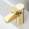 Смеситель для раковины AM.PM X-Joy F85A02199 Золото латунь
