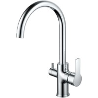 Смеситель для кухни ESKO Kitchen K27 Хром латунь