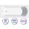 Акриловая ванна C-Bath Selena 170x75 CBQ007003 без гидромассажа
