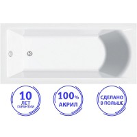 Акриловая ванна C-Bath Selena 170x75 CBQ007003 без гидромассажа
