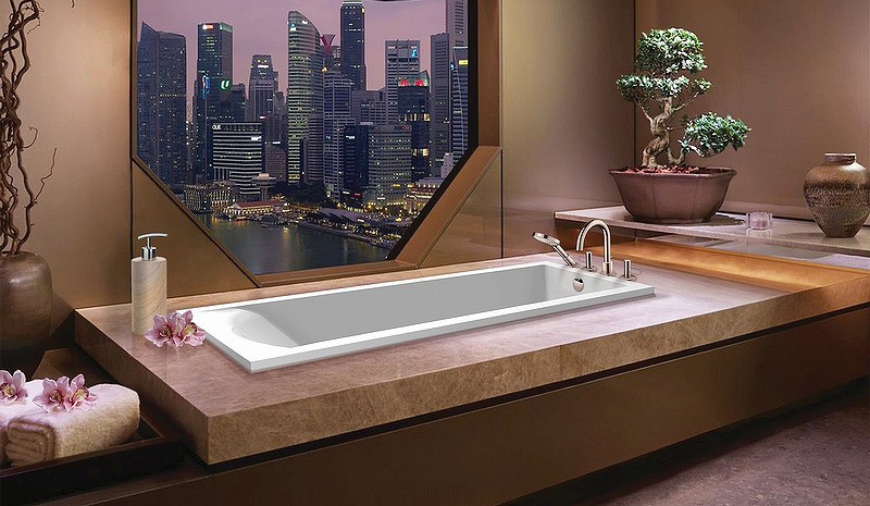 Акриловая ванна C-Bath Selena 170x75 CBQ007003 без гидромассажа