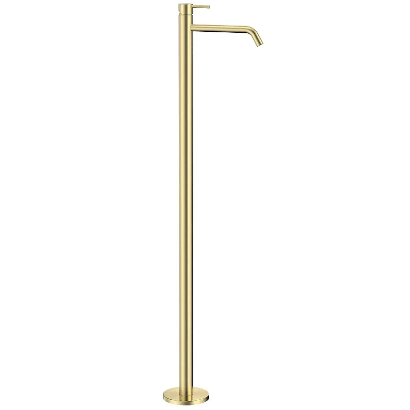 Смеситель для раковины AQUAme Siena AQM6211BG цвет Золото шлифованное