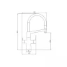 Смеситель для кухни ZorG Steel Hammer SH818-6SATIN Сатин Черный