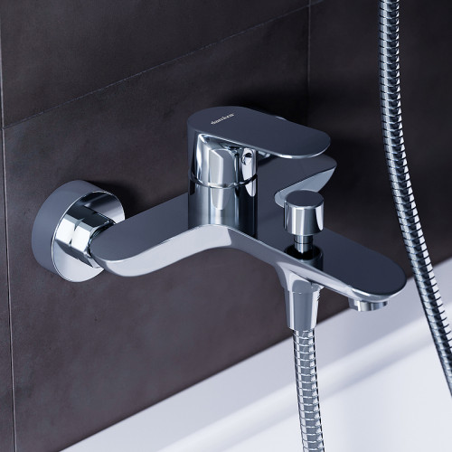 Смеситель для ванны Damixa Palace Grand 461000000 Хром латунь на стену