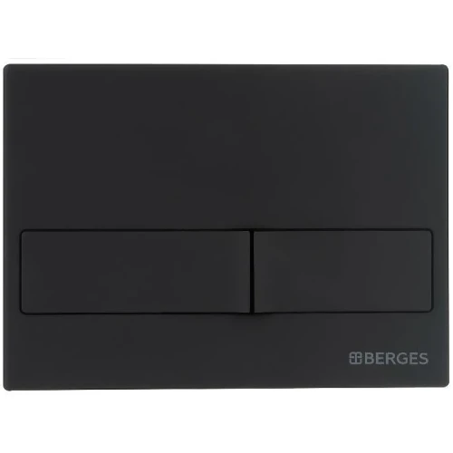 Клавиша смыва Berges Novum L5 040015 Черная