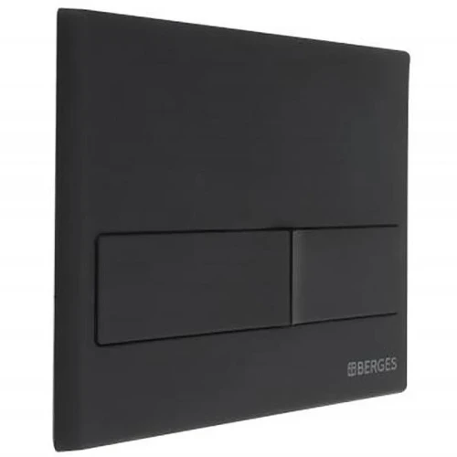 Клавиша смыва Berges Novum L5 040015 Черная
