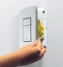 Комплект унитаза Ceramicanova Play CN3001 с инсталляцией Grohe Rapid SL 38775001 с сиденьем Микролифт и клавишей смыва Хром фаянс подвесной