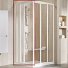 Душевая дверь Ravak Supernova ASRV3-80 198 15V401R2Z1 профиль Белый стекло Transparent
