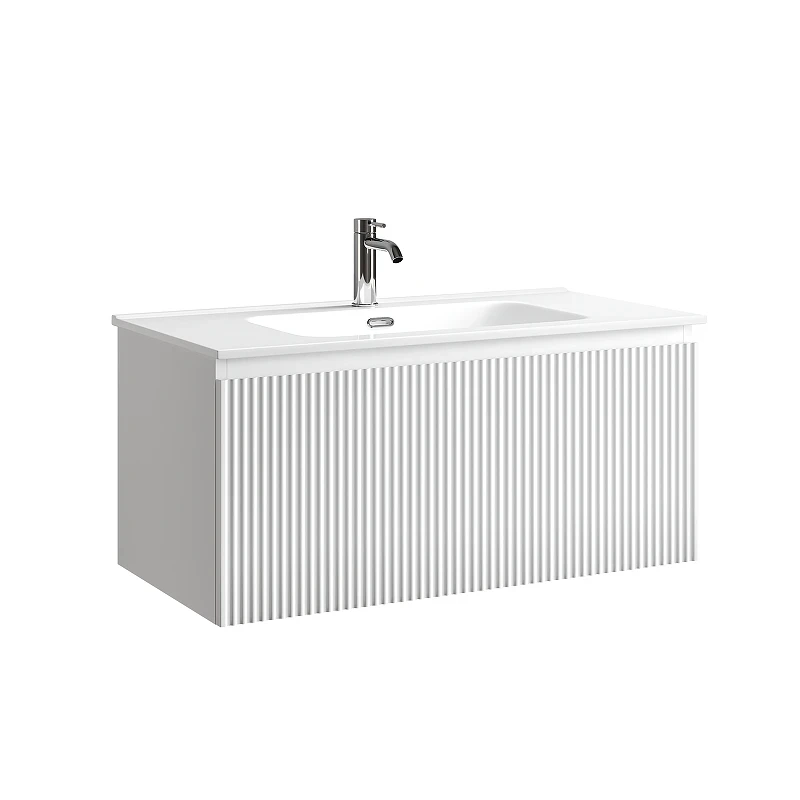 Тумба под раковину Sancos Snob R 1.0 90 SNR1.090W подвесная цвет Bianco