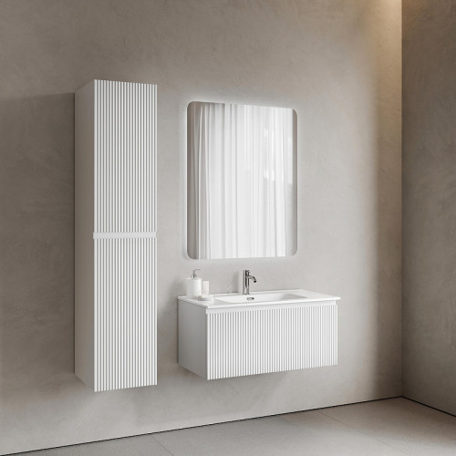 Тумба под раковину Sancos Snob R 1.0 90 SNR1.090W подвесная цвет Bianco