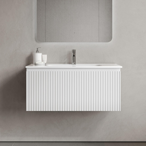 Тумба под раковину Sancos Snob R 1.0 90 SNR1.090W подвесная цвет Bianco