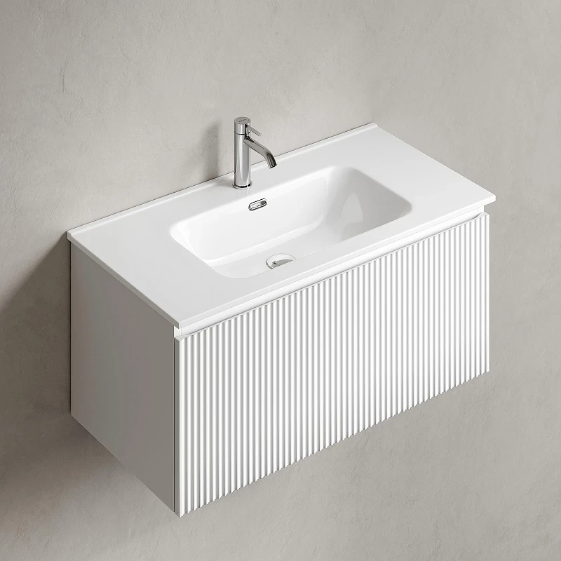 Тумба под раковину Sancos Snob R 1.0 90 SNR1.090W подвесная цвет Bianco