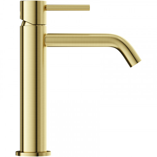 Смеситель для раковины Sancos Etna SC9003BG Золото брашированное