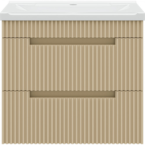 Тумба с раковиной Brevita Ariana 60 УТ000015747 подвесная Капучино МДФ / ЛДСП